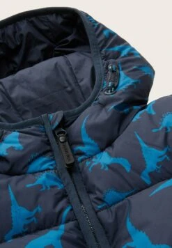 Tom Tailor Mit Kapuze - Winterjas - Navy Dino Design -Fusion 007039b033c5449b976ba6a2bcbf02ab