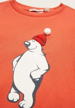 Tom Tailor Mit Motivprint  - Sweater - Lux Coral Red -Fusion 009d9139cbcd4640968e077d361174fa