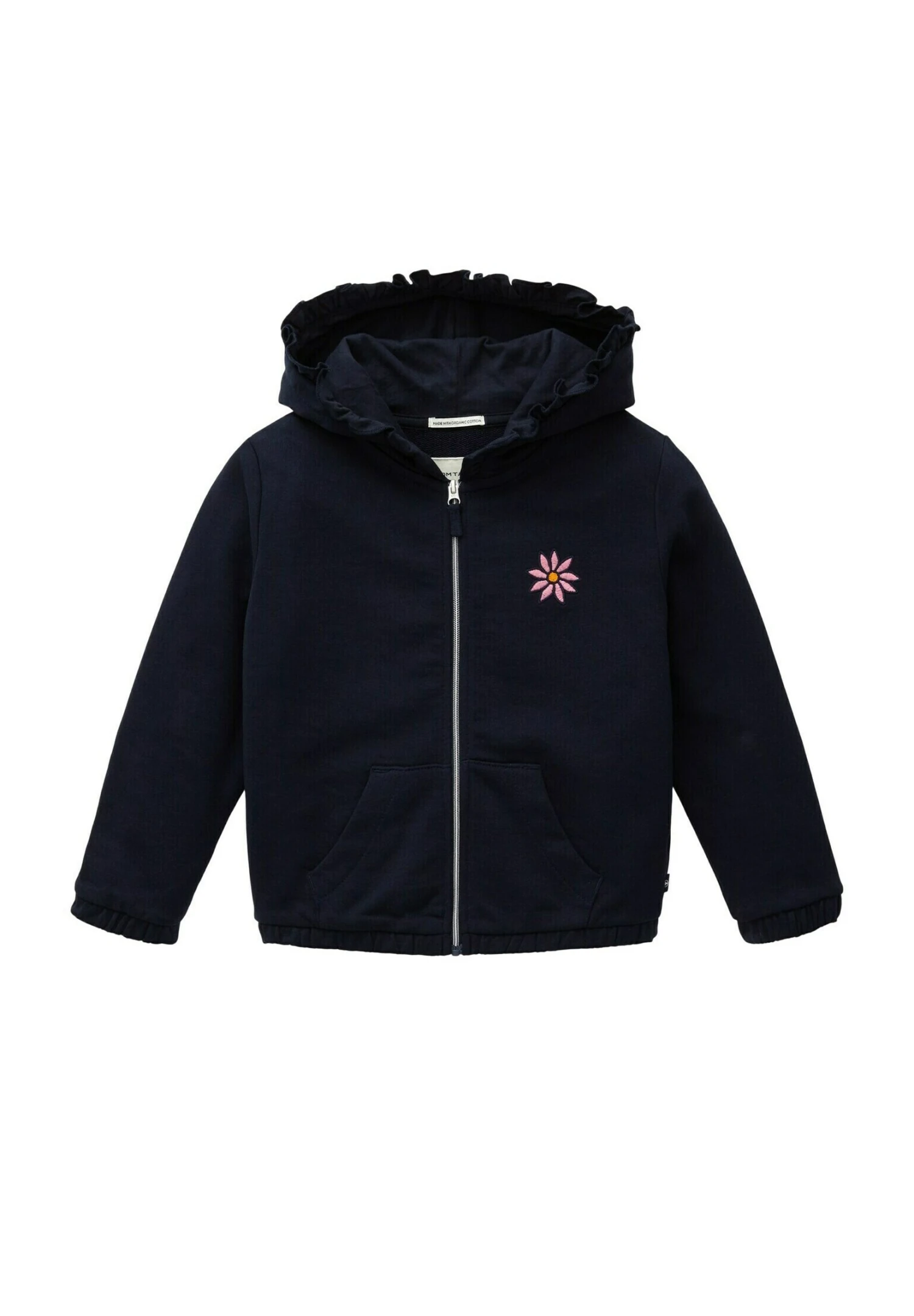 Tom Tailor Mit Rüschen - Sweater Met Rits - Sky Captain Blue 3 Tom Tailor Mit Rüschen - Sweater Met Rits - Sky Captain Blue