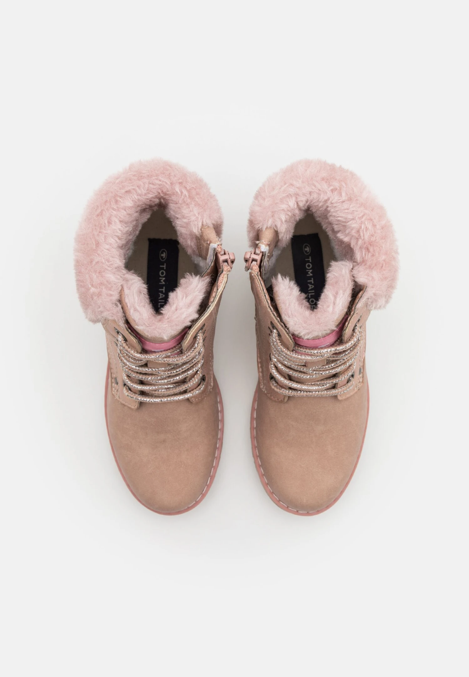 Tom Tailor Veterboots - Nude 6 Tom Tailor Veterboots - Nude - Afbeelding 4