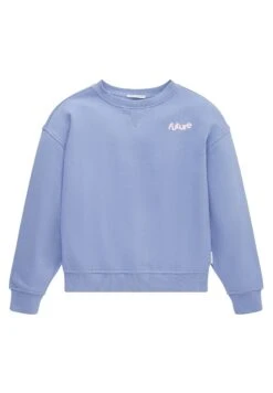Tom Tailor Mit Textprint - Sweater - Calm Lavender