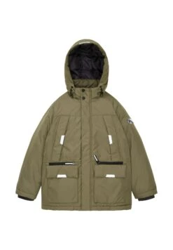 Tom Tailor Lange Mit Kapuze  - Parka - Dusty Olive Green