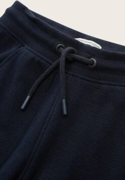 Tom Tailor Struktur - Trainingsbroek - Sky Captain Blue -Fusion 0aae460de7954014a17d4afbaad58811
