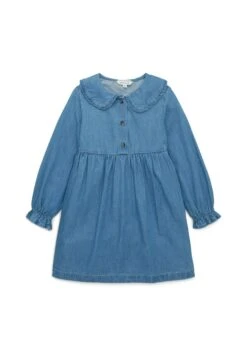 Tom Tailor Mit Ballonärmeln - Spijkerjurk - Light Stone Blue Denim