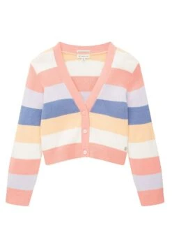 Tom Tailor Vest - Bold Multicolor Stripe