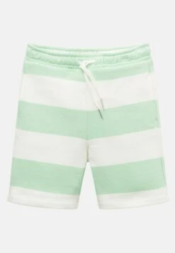 Tom Tailor Gestreifte - Trainingsbroek - White Green Stripe 14 Tom Tailor Gestreifte - Trainingsbroek - White Green Stripe -Fusion 1466fef4c9884ee8ae7c9d34b6fb7783
