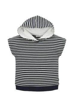 Tom Tailor Ärmelloser - Top - Dark Blue Off White Stripe