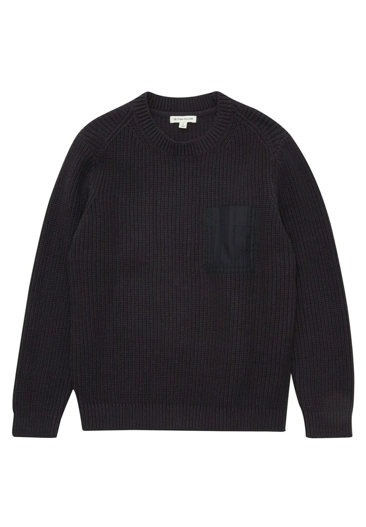 Tom Tailor Basic - Trui - Coal Grey 3 Tom Tailor Basic - Trui - Coal Grey