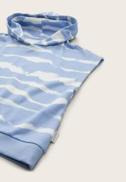 Tom Tailor Cropped- T-Shirt Print - Blue Heron Tie Dye Stripe -Fusion 1f55c40ccb1a4974879804fc9aa0aede