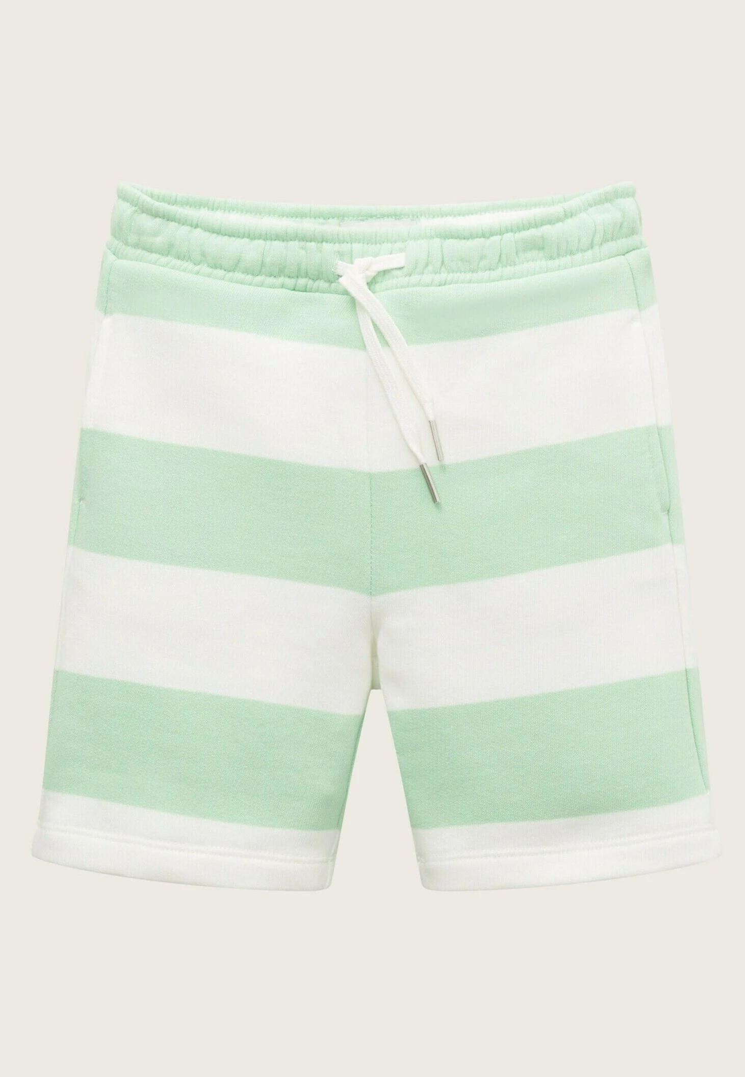 Tom Tailor Gestreifte - Trainingsbroek - White Green Stripe 9 Tom Tailor Gestreifte - Trainingsbroek - White Green Stripe - Afbeelding 7