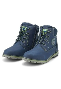 Tom Tailor Licence Mit Motivprint - Snowboots- Denim
