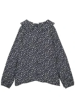 Tom Tailor Overhemdblouse - Navy Offwhite Flower Allover