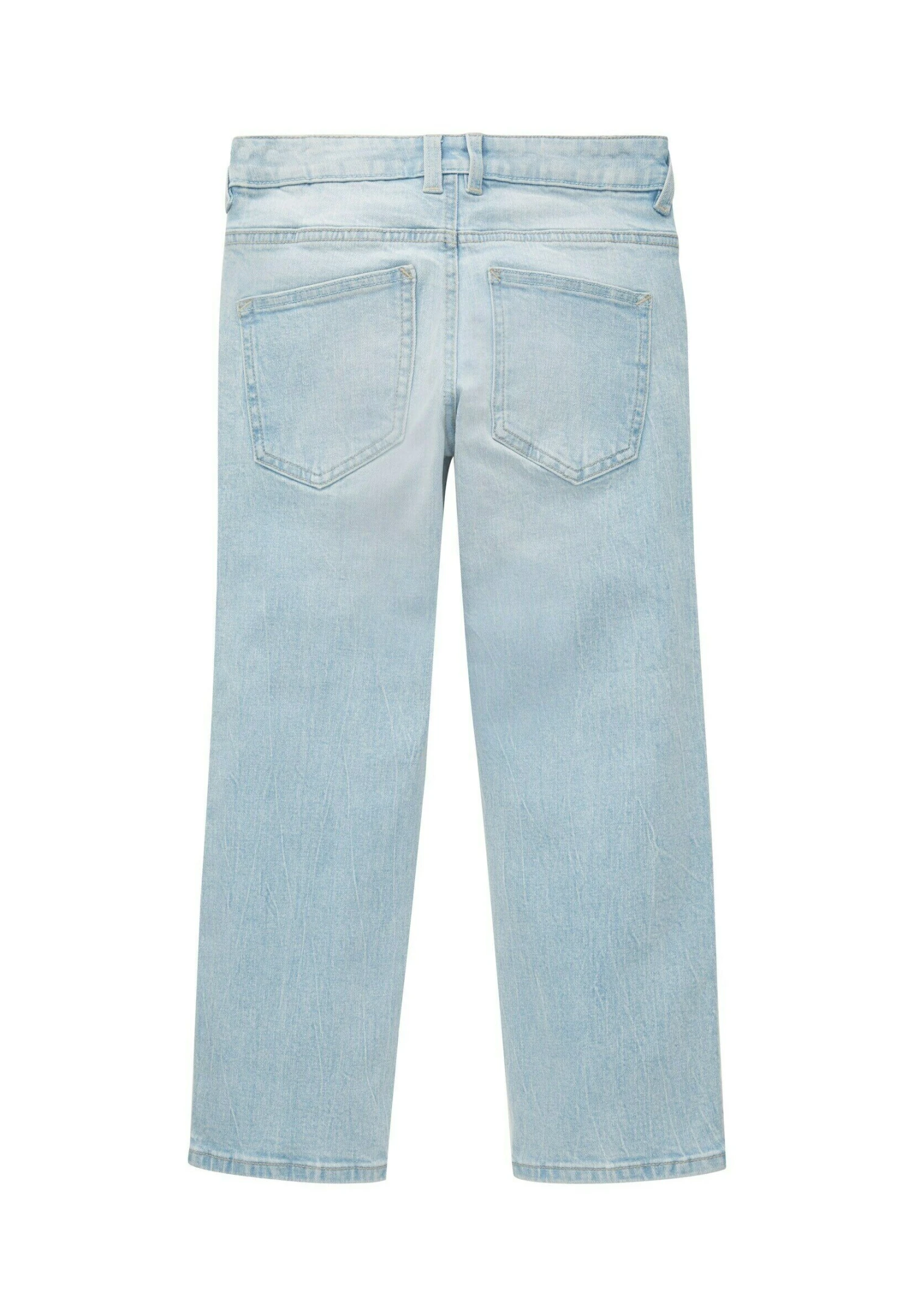 Tom Tailor Straight Leg Jeans - Heavy Bleached Blue Denim 4 Tom Tailor Straight Leg Jeans - Heavy Bleached Blue Denim - Afbeelding 2