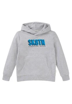 Tom Tailor Mit Print - Hoodie - Light Stone Grey Melange