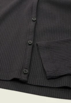 Tom Tailor Cropped- Vest - Coal Grey -Fusion 31323b515e444d9fa79e333bb917e18b