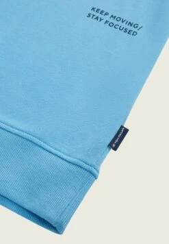 Tom Tailor Mit Textprint  - Sweater - Rainy Sky Blue -Fusion 32c561aea4ef451ca53d79b8741b2f59
