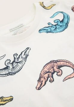 Tom Tailor Mit AlloverPrint - T-Shirt Print - Allover Croco Design -Fusion 3534578faa72484b889500ea8934e374