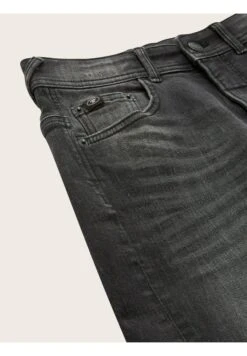 Tom Tailor Jeansshort - Dark Stone Black Denim -Fusion 37f57cfe64c64d3fbbd2041466297e97