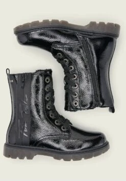 Tom Tailor Licence Gefütterte - Veterlaarzen - Black -Fusion 3b3d6ea9c0a447a4a3cb45f40a02ec2f