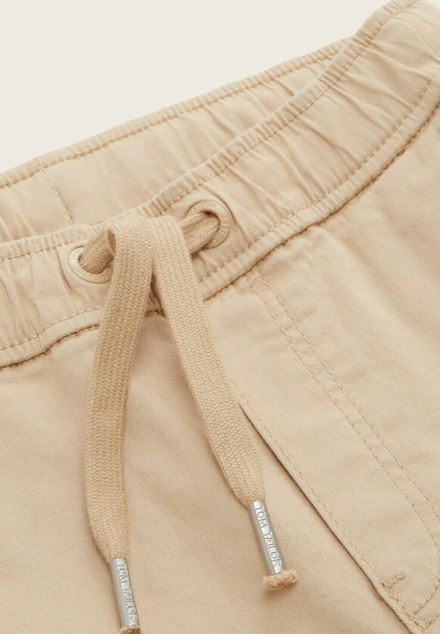 Tom Tailor Basic - Shorts - Cream Toffee 5 Tom Tailor Basic - Shorts - Cream Toffee - Afbeelding 3