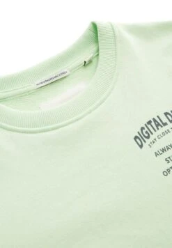 Tom Tailor Mit Print - Sweater - Fresh Apple Lime Green -Fusion 405b3eda8b49449691e6a311c2a803ff