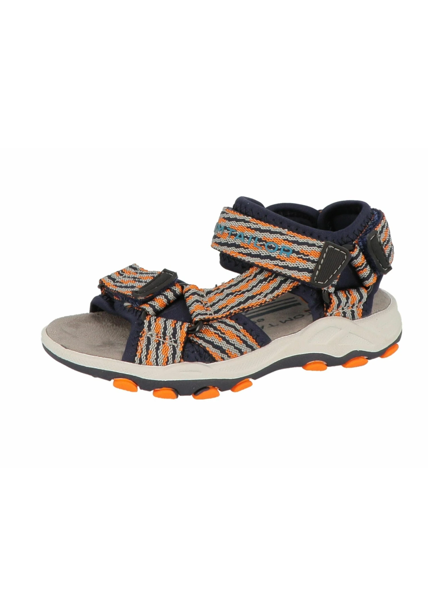 Tom Tailor Outdoorsandalen - Navyorange 3 Tom Tailor Outdoorsandalen - Navyorange