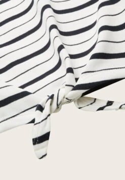 Tom Tailor Sweater - Irregular Navy White Stripe -Fusion 49bde935e2594d7398e32522a61954b6