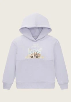 Tom Tailor Mit Artwork - Hoodie - Light Lavender -Fusion 4a229737f8634f1baa94af47b2f44936