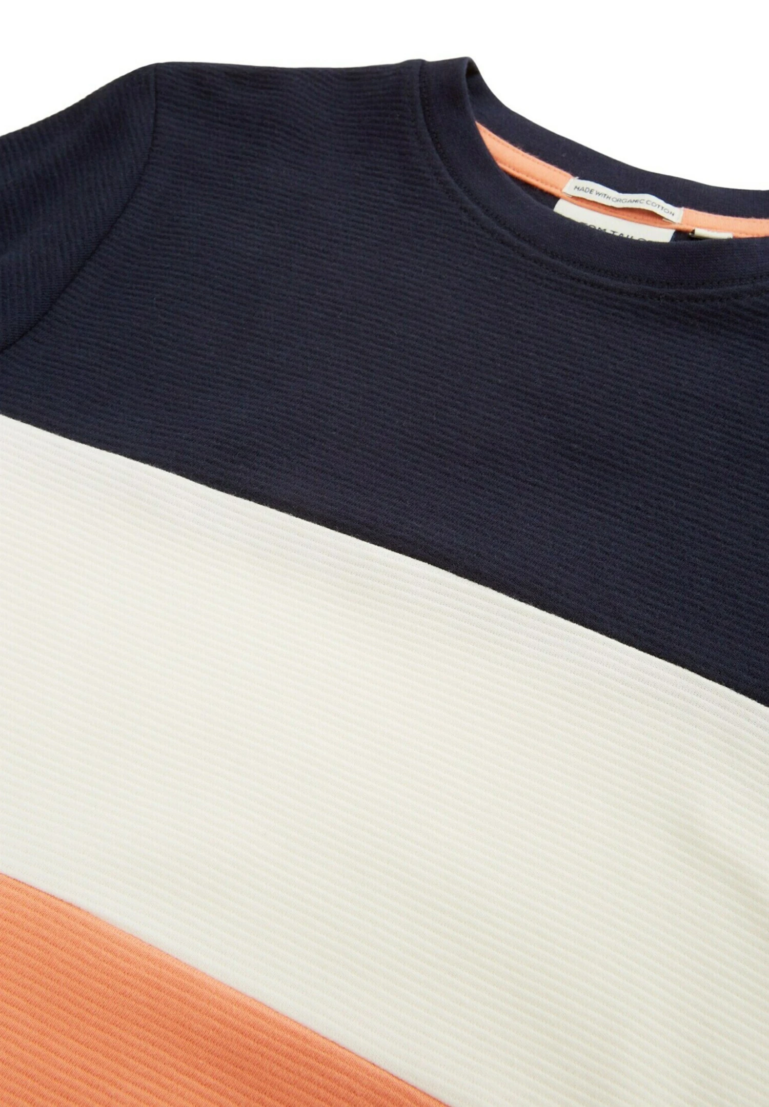 Tom Tailor Sweater - Bright Peach Orange 5 Tom Tailor Sweater - Bright Peach Orange - Afbeelding 3