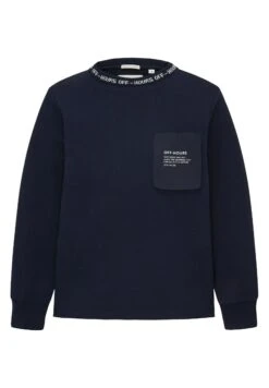 Tom Tailor Mit Brusttasche - Sweater - Sky Captain Blue