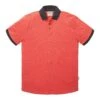 Tom Tailor Mit Colour Blocking - Poloshirt - Plain Red -Fusion 4e849f247e4744398b2e2d055430b5fd