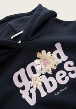 Tom Tailor Oversized- Hoodie - Sky Captain Blue -Fusion 4feccc69aa5c4328a3404ba6a17efed6