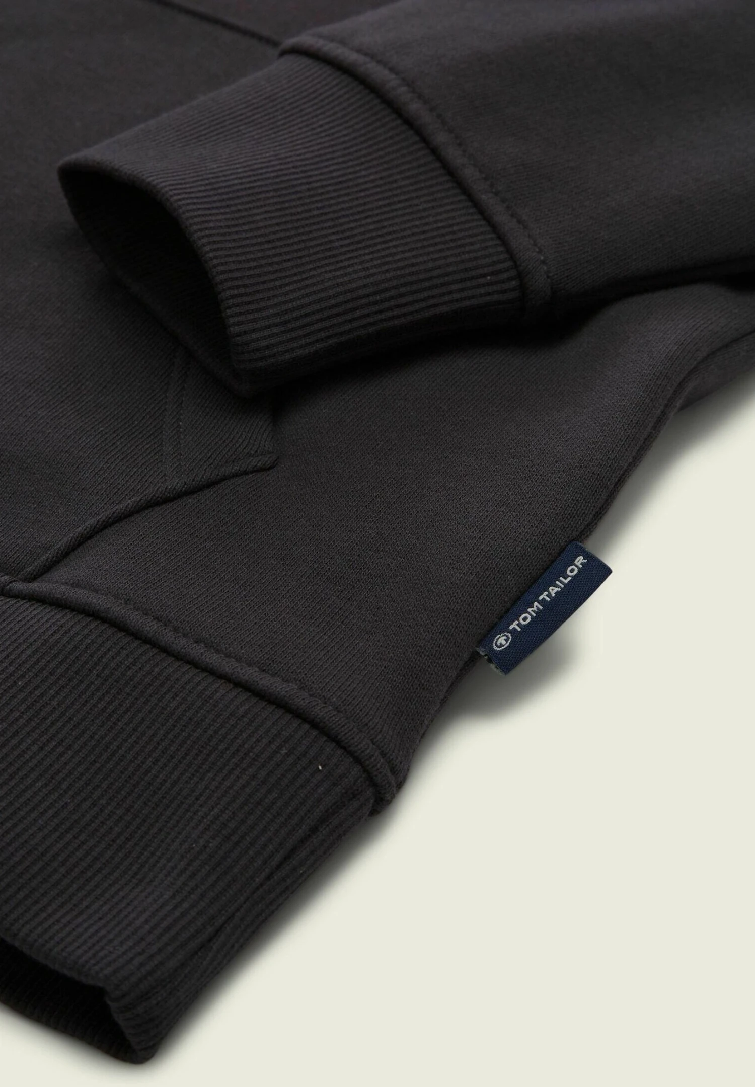 Tom Tailor Mit Logo - Hoodie - Coal Grey 5 Tom Tailor Mit Logo - Hoodie - Coal Grey - Afbeelding 3