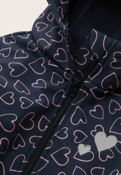 Tom Tailor Gemusterte- Softshelljas - Dark Blue /Pink Heart -Fusion 59a988eb15114a1e918c9418177e7cb1