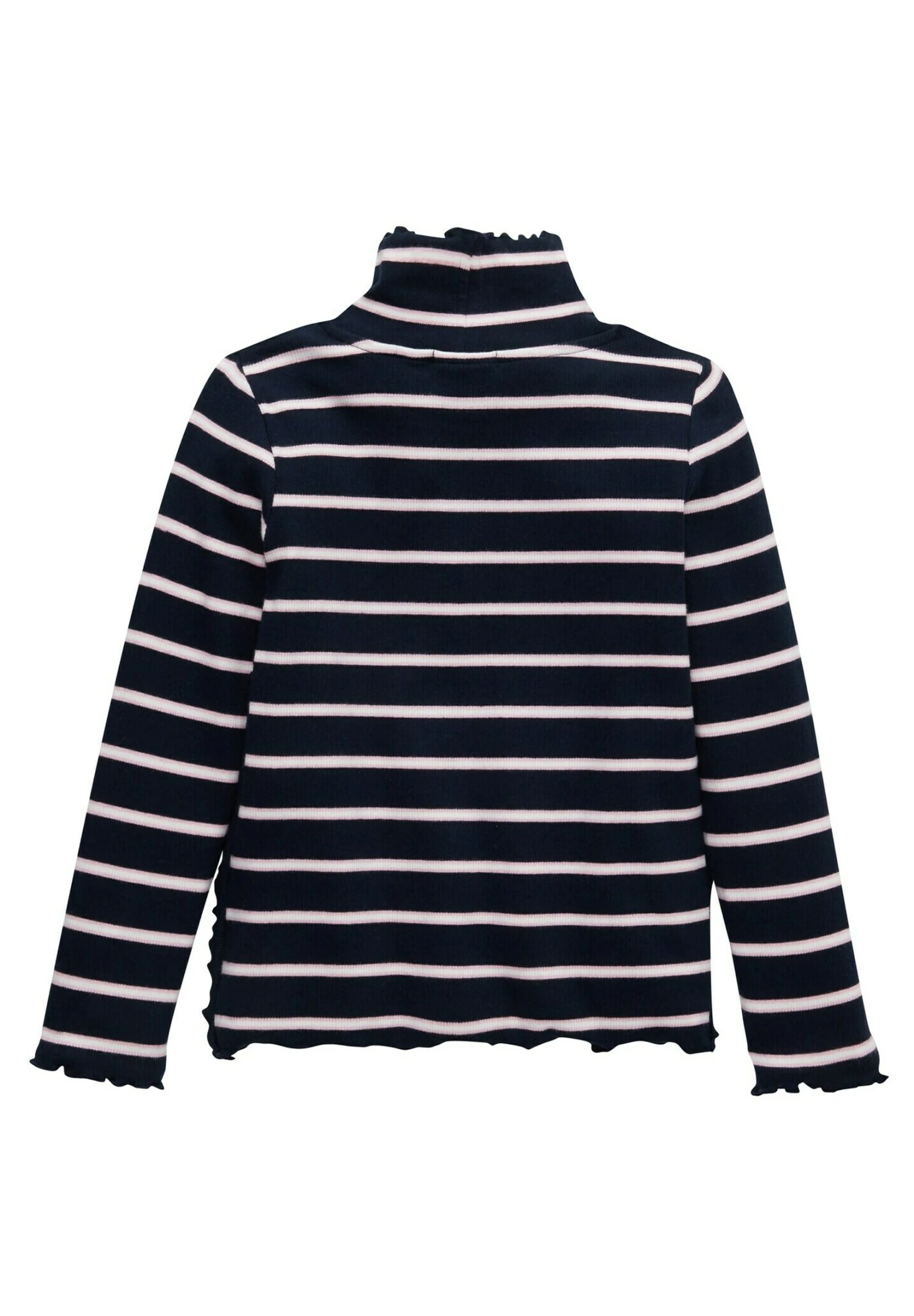 Tom Tailor Longsleeve - Navy Offwhite Pink Stripe 4 Tom Tailor Longsleeve - Navy Offwhite Pink Stripe - Afbeelding 2