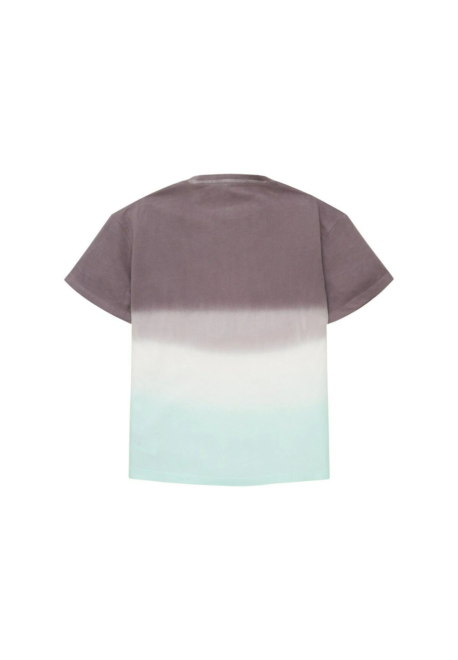 Tom Tailor Mit Farbverlauf - T-Shirt Print - Grey Aqua Dip Dye 4 Tom Tailor Mit Farbverlauf - T-Shirt Print - Grey Aqua Dip Dye - Afbeelding 2