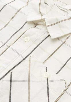 Tom Tailor Overhemd - Off White Colorful Check -Fusion 5d6110e9abee40bfa68ccb43f3d95531