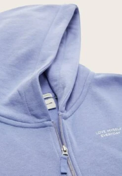 Tom Tailor Sweater Met Rits - Calm Lavender -Fusion 604ce33fa78947299ad4306efee43822