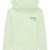 Tom Tailor Strick Mit Print - Hoodie - Fresh Apple Lime Green