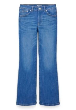 Tom Tailor Flared Jeans - Mid Stone Bright Blue Denim