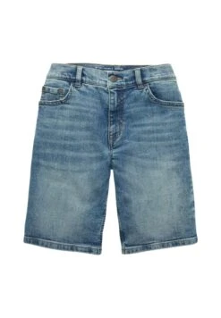Tom Tailor Jeansshort - Used Light Stone Blue Denim