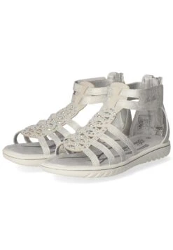 Tom Tailor Sandalen - Weiß Silber -Fusion 6eaa9ff149ab4fc98851be909e8de7d0