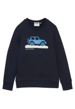Tom Tailor Mit Motivprint - Sweater - Sky Captain Blue