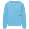 Tom Tailor Mit Textprint  - Sweater - Rainy Sky Blue