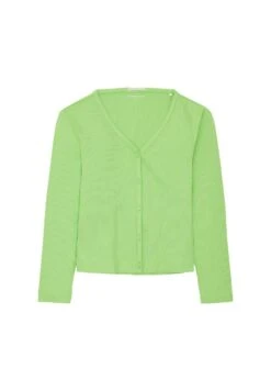 Tom Tailor Cropped- Vest - Liquid Lime Green