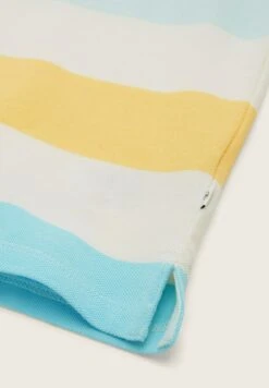 Tom Tailor Gestreiftes- Poloshirt - Multicolor Block Stripe -Fusion 7cb2e1a18d4f40ce9be2de2fca6ab256