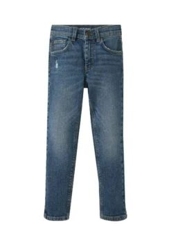 Tom Tailor Matt - Slim Fit Jeans - Used Mid Stone Blue Denim