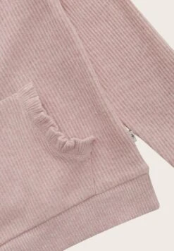 Tom Tailor Mit Rüschendetail  - Hoodie - Soft Pink Melange -Fusion 7fd14faf823c4c1bb59cf5b0e680d3fc