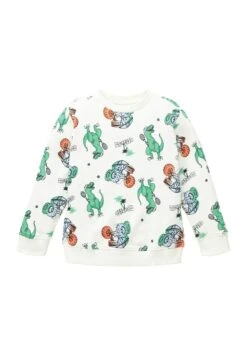 Tom Tailor Mit Allover-Print - Sweater - Dino Vacation Print