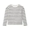 Tom Tailor Sweater - Irregular Navy White Stripe
